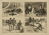 A watched pot never boils. A hearty supper on the battle field. Drummer boys. Played out. (1876)