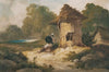 A watchman at a lookout post, Bengal