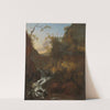 A waterfall (1649 - 1673) by Adam Pynacker