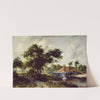 A Watermill (c. 1663) by Meindert Hobbema