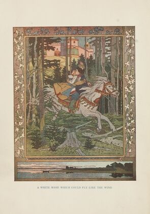 A white mare which could fly like the wind