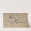 A Wind God (1669) by Pietro da Cortona