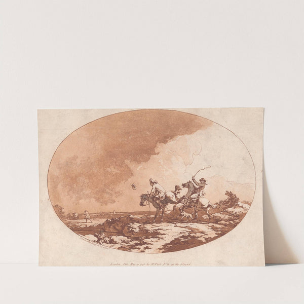 A Windy Day (ca. 1776) by Philip James de Loutherbourg
