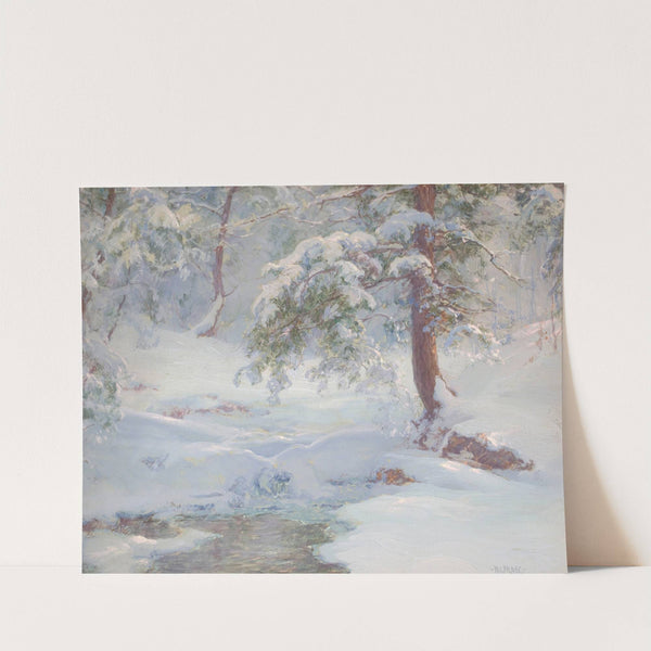 A Winter Idyll by Walter Launt Palmer