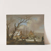 A Winter Landscape by Jan Van Os