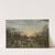 A Winter Landscape At Sunset With Figures Playing Kolf On The Ice by Circle of Aert van der Neer