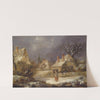 A Winter Landscape by George Smith
