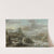 A winter landscape with skaters on a frozen river by Johann Christian Vollerdt