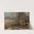 A winter landscape with skaters on the ice by Nicolaes Molenaer