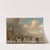 A winter landscape with skaters on the ice by Nicolaes Molenaer