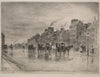 A Winter Morning on the Quai de l’Hôtel -Dieu (1876)