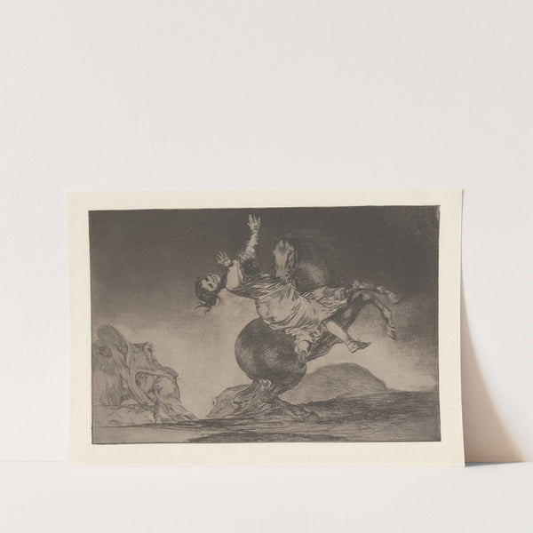A Woman and a Horse, Let Someone Else Master Them [The Horse-Abductor] (La Mujer y el Potro, Que los Dome Otro [El Caballo Raptor]) (ca. 1813-1820) by Francisco de Goya