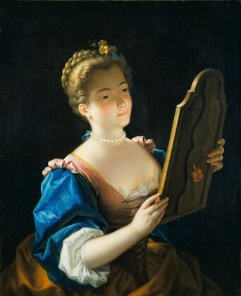 A Woman at her Mirror
