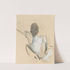 A Woman Seen From Behind Holding A Fan by Paul César Helleu