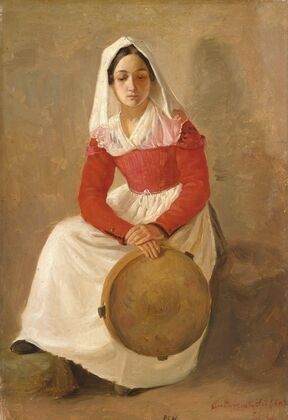 A women named Anunziata in Subiaco (1841)