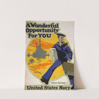 A wonderful opportunity for you–United States Navy (1917) by Charles Ruttan