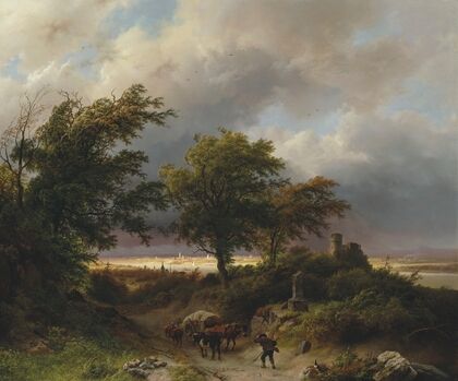 A wooded landscape