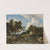 A Wooded River Landscape With A Bridge, A Church Beyond by Jacob van Ruisdael