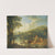 A Wooded River Landscape With A Woman On A Grey Horse With Animals Watering (1771) by Jakob Philipp Hackert