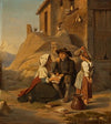 A Young Abbate Recites His Lesson To His Sister