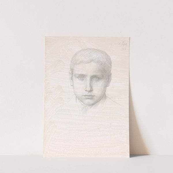 A Young Boy (1903) by Alphonse Legros