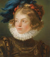 A Young Boy In The Costume Of A Page