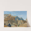 A Young Boy Seated On A Wall, Overlooking Capri by Vilhelm Kyhn