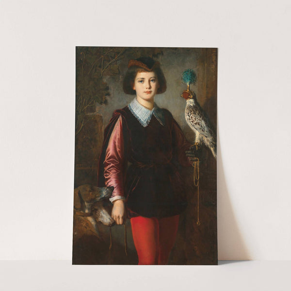 A Young Falconer (1870) by Eugen Felix