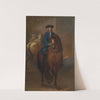 A Young Gentleman Riding a Schooled Horse by John Vanderbank