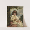 A Young Girl and Her Dog (1780) by Sir Joshua Reynolds