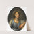 A Young Girl Holding An Orange by Jean-Baptiste Greuze
