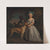 A Young Girl with a Dog and a Page by Bartholomew Dandridge