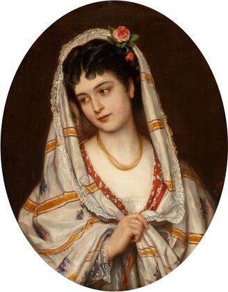 A young Italian beauty
