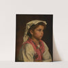 A young Italian girl by Hugo Schubert