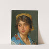 A Young Italian Woman with a Yellow Headscarf (1883) by Eugen von Blaas