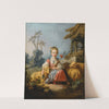 A young Shepherdess by Jean-Baptiste Le Prince