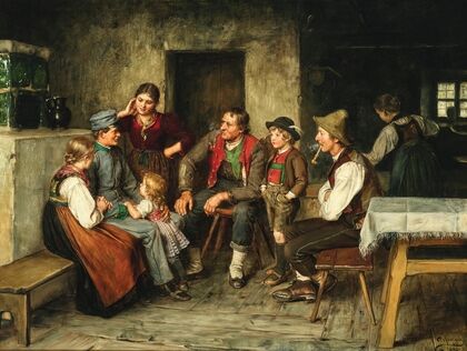 A Young Soldier on Leave (1890)