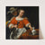 A Young Woman and a Cavalier by Cornelis Bisschop