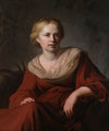 A Young Woman in Arcadian Costume