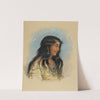 A Young Woman Of The Flat Head Tribe (1858-1860) by Alfred Jacob Miller