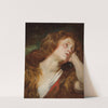 A young woman resting her head, probably the Penitent Magdalene by Anthony van Dyck