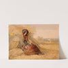 A Young Woman Resting in a Cornfield by Edward Duncan
