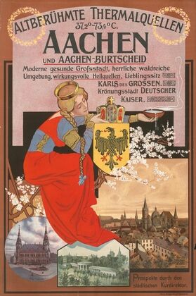 Aachen und Aachen-Burtscheid (ca. 1910 - 1914)