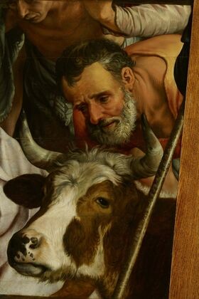Aanbidding der herders (fragment)