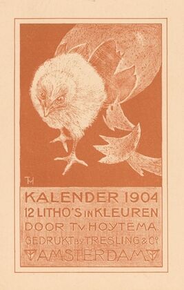 Aankondiging voor kalender 1904