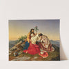 Aaron blessing Eleazar by Adolf Weidlich