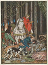 Abandoned in the woods, Valentine is discovered by the king’s hunting party