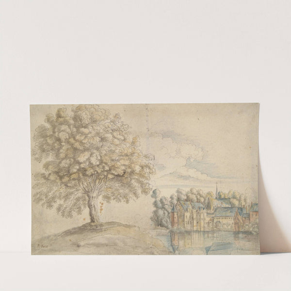 Abbey of Groenedael near Brussels (17th century) by Follower of Jan Brueghel the Elder