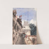 Abbey St-Amand, Rouen by Richard Parkes Bonington