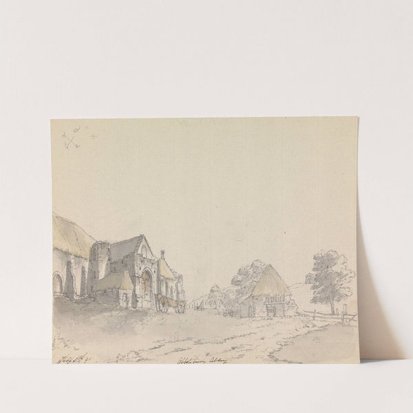 Abbotsbury Abbey, Dorset, England. by James Moore